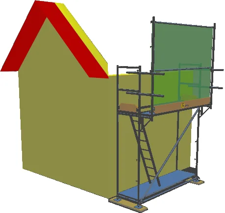 CAD-Zeichnung aus der Projektplanung (Nr. 12)